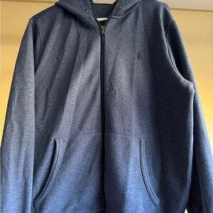 Polo Ralph Lauren Navy Zip-Up Sweater